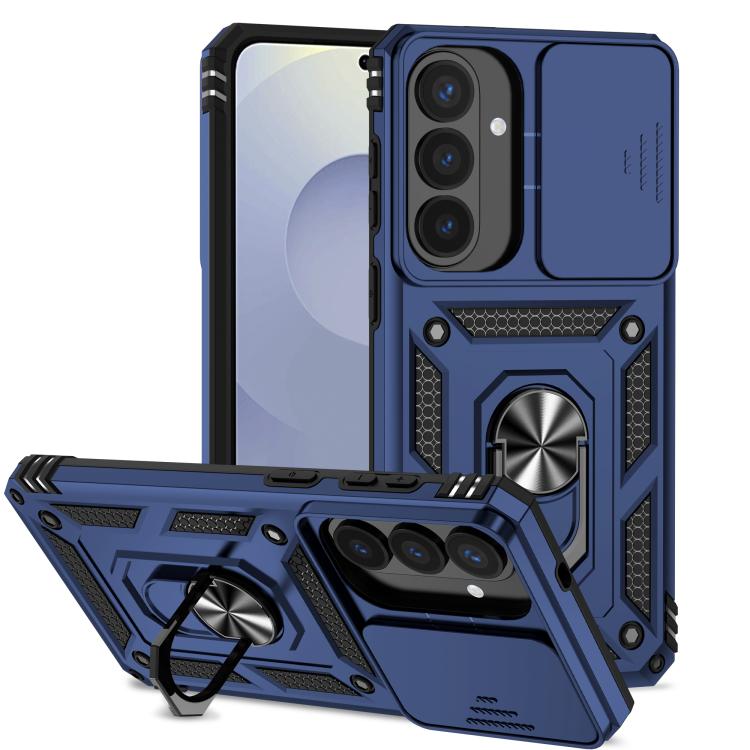 Sliding Camshield Holder Phone Case, For Samsung Galaxy S26+ 5G, For Samsung Galaxy S26 Ultra 5G, For Samsung Galaxy S26 5G, For Samsung Galaxy S25 FE 5G, For Samsung Galaxy S25 Edge 5G, For Samsung Galaxy S25 5G