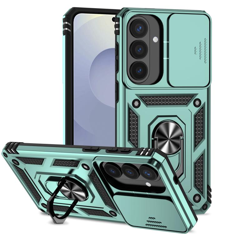 Sliding Camshield Holder Phone Case, For Samsung Galaxy S26+ 5G, For Samsung Galaxy S26 Ultra 5G, For Samsung Galaxy S26 5G, For Samsung Galaxy S25 FE 5G, For Samsung Galaxy S25 Edge 5G, For Samsung Galaxy S25 5G