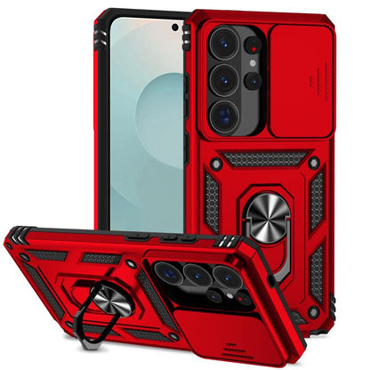 Sliding Camshield Holder Phone Case, For Samsung Galaxy S26+ 5G, For Samsung Galaxy S26 Ultra 5G, For Samsung Galaxy S26 5G, For Samsung Galaxy S25 FE 5G, For Samsung Galaxy S25 Edge 5G, For Samsung Galaxy S25 5G