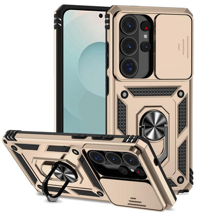 Sliding Camshield Holder Phone Case, For Samsung Galaxy S26+ 5G, For Samsung Galaxy S26 Ultra 5G, For Samsung Galaxy S26 5G, For Samsung Galaxy S25 FE 5G, For Samsung Galaxy S25 Edge 5G, For Samsung Galaxy S25 5G