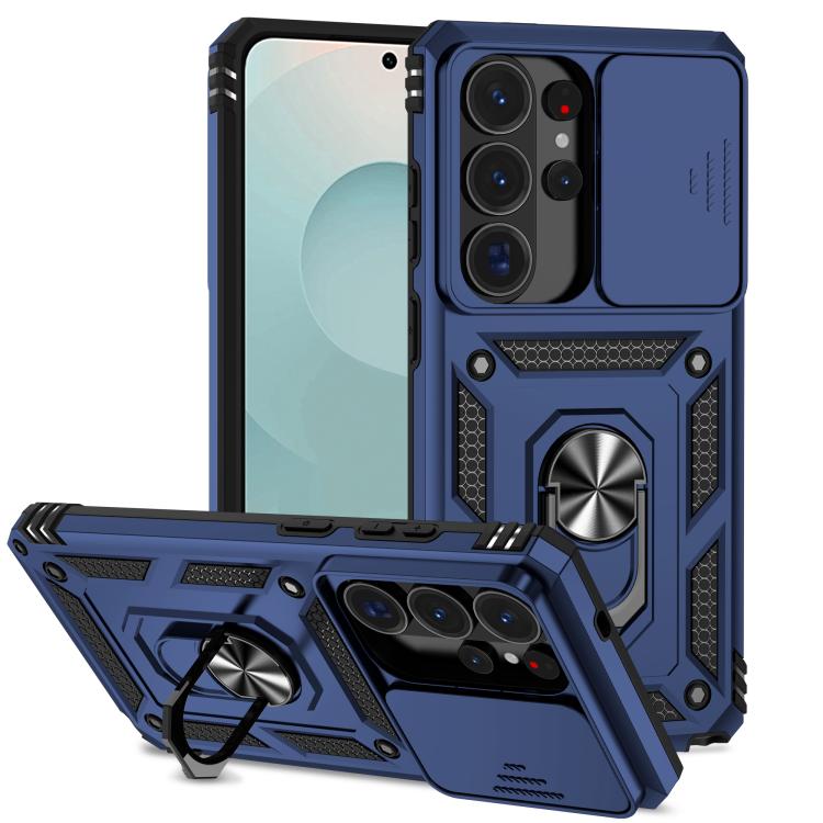 Sliding Camshield Holder Phone Case, For Samsung Galaxy S26+ 5G, For Samsung Galaxy S26 Ultra 5G, For Samsung Galaxy S26 5G, For Samsung Galaxy S25 FE 5G, For Samsung Galaxy S25 Edge 5G, For Samsung Galaxy S25 5G