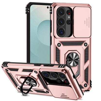 Sliding Camshield Holder Phone Case, For Samsung Galaxy S26+ 5G, For Samsung Galaxy S26 Ultra 5G, For Samsung Galaxy S26 5G, For Samsung Galaxy S25 FE 5G, For Samsung Galaxy S25 Edge 5G, For Samsung Galaxy S25 5G