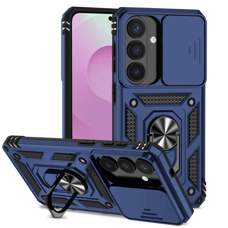 Sliding Camshield Holder Phone Case, For Samsung Galaxy S26+ 5G, For Samsung Galaxy S26 Ultra 5G, For Samsung Galaxy S26 5G, For Samsung Galaxy S25 FE 5G, For Samsung Galaxy S25 Edge 5G, For Samsung Galaxy S25 5G