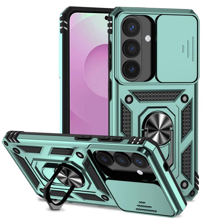 Sliding Camshield Holder Phone Case, For Samsung Galaxy S26+ 5G, For Samsung Galaxy S26 Ultra 5G, For Samsung Galaxy S26 5G, For Samsung Galaxy S25 FE 5G, For Samsung Galaxy S25 Edge 5G, For Samsung Galaxy S25 5G