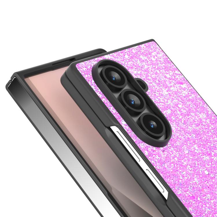 Black Frame Colorful Glitter Phone Case