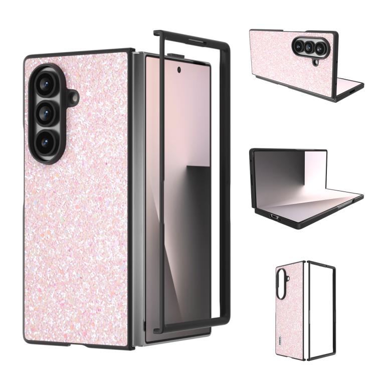 Black Frame Colorful Glitter Phone Case