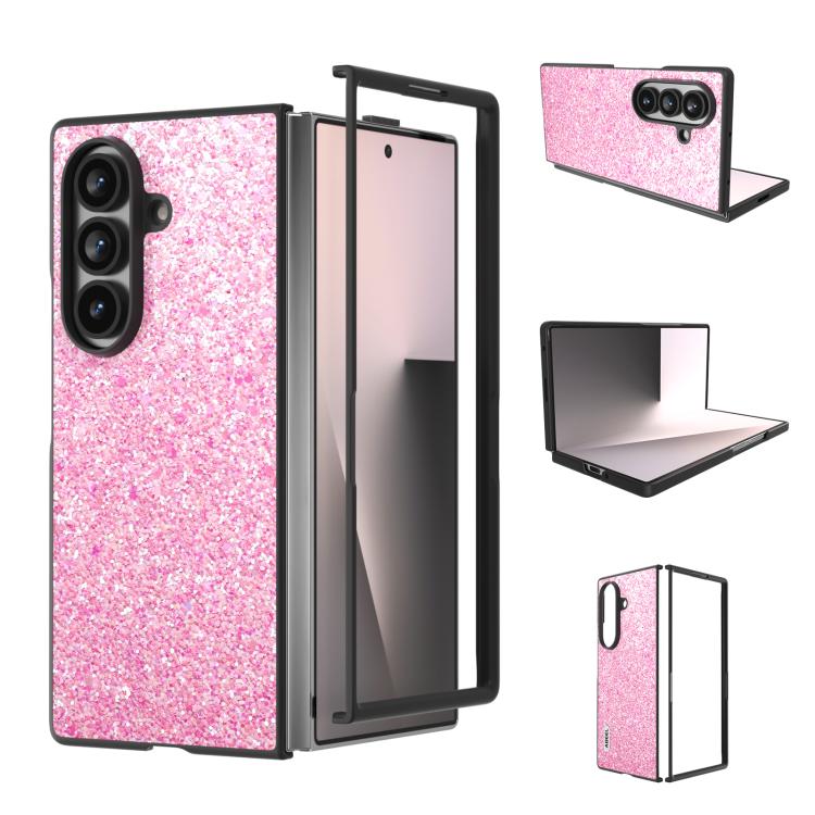 Black Frame Colorful Glitter Phone Case