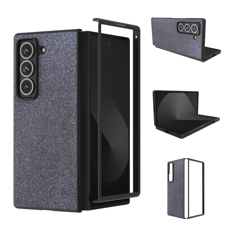 Black Frame Glitter Shockproof Phone Case