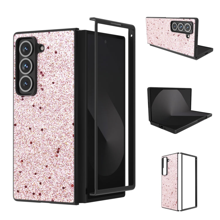Black Frame Glitter Shockproof Phone Case