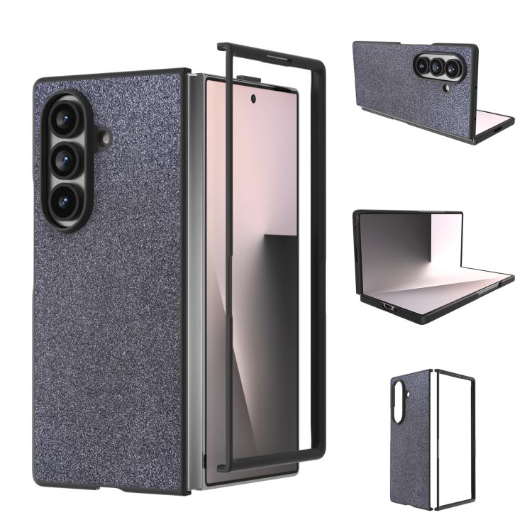 Black Frame Glitter Shockproof Phone Case