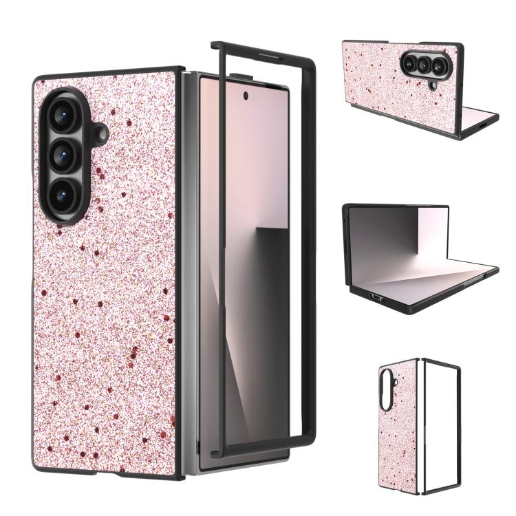 Black Frame Glitter Shockproof Phone Case