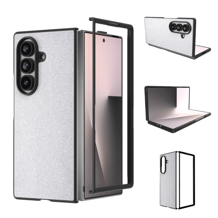 Black Frame Glitter Shockproof Phone Case