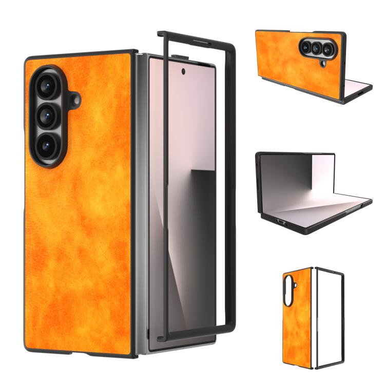 Dual Color Lichi Texture PU Phone Case