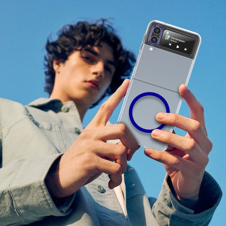 lce Folding Series MagSafe Integrated Clear PC Phone Case