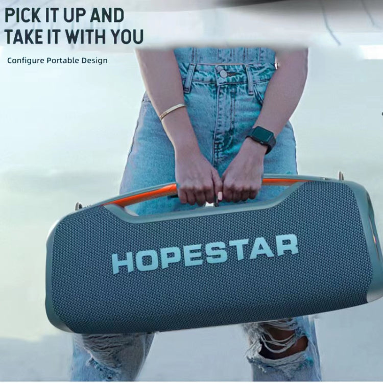 HOPESTAR A60 100W Outdoor Portable IPX6 Waterproof Bluetooth Speaker with Microphone