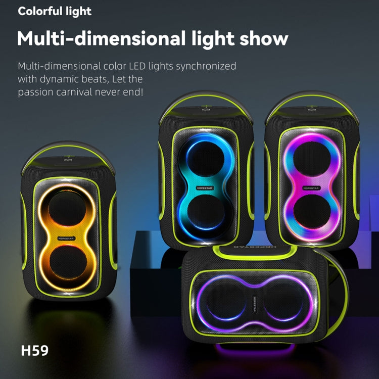 HOPESTAR H59 50W Outdoor Portable IPX5 Waterproof Bluetooth Speaker