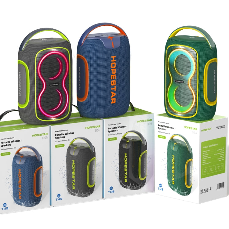 HOPESTAR H59 50W Outdoor Portable IPX5 Waterproof Bluetooth Speaker