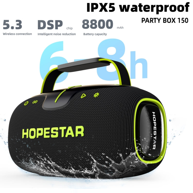 HOPESTAR Party Box 150 40W Outdoor Portable IPX5 Waterproof Bluetooth Speaker