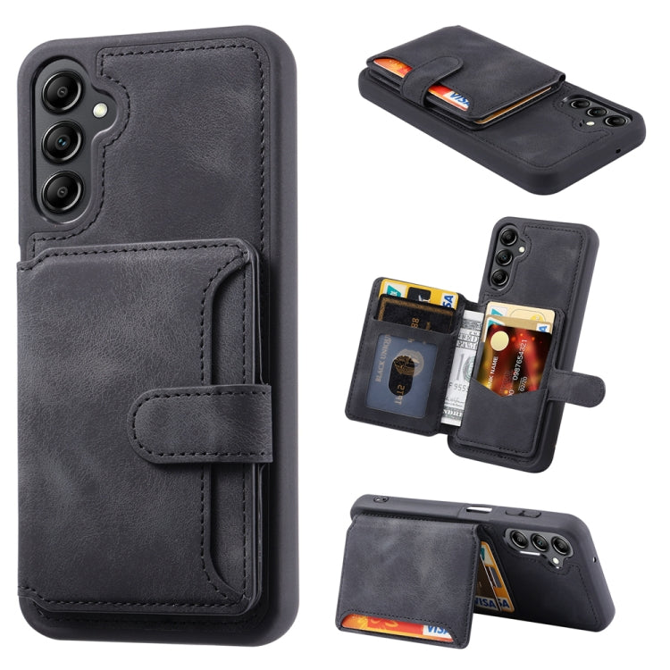 Skin Feel Dream RFID Anti-theft PU Card Bag Phone Case, For Samsung Galaxy S26+ 5G, For Samsung Galaxy S26 Ultra 5G, For Samsung Galaxy S26 5G, For Samsung Galaxy S25 5G, For Samsung Galaxy S25+ 5G, For Samsung Galaxy S25 Ultra 5G