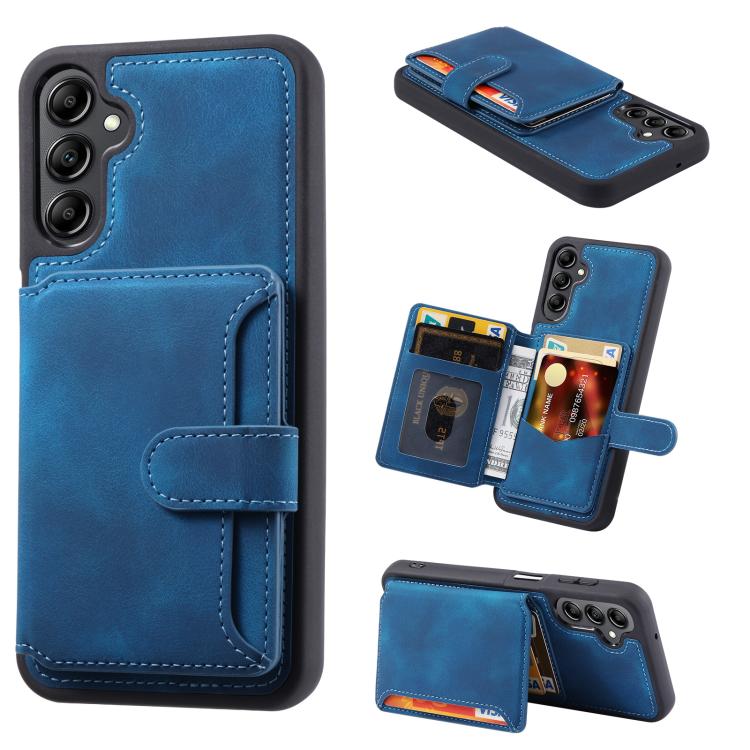Skin Feel Dream RFID Anti-theft PU Card Bag Phone Case, For Samsung Galaxy S26+ 5G, For Samsung Galaxy S26 Ultra 5G, For Samsung Galaxy S26 5G, For Samsung Galaxy S25 5G, For Samsung Galaxy S25+ 5G, For Samsung Galaxy S25 Ultra 5G