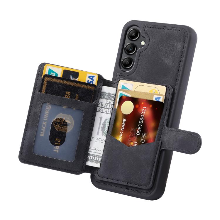 Skin Feel Dream RFID Anti-theft PU Card Bag Phone Case, For Samsung Galaxy S26+ 5G, For Samsung Galaxy S26 Ultra 5G, For Samsung Galaxy S26 5G, For Samsung Galaxy S25 5G, For Samsung Galaxy S25+ 5G, For Samsung Galaxy S25 Ultra 5G