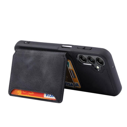 Skin Feel Dream RFID Anti-theft PU Card Bag Phone Case, For Samsung Galaxy S26+ 5G, For Samsung Galaxy S26 Ultra 5G, For Samsung Galaxy S26 5G, For Samsung Galaxy S25 5G, For Samsung Galaxy S25+ 5G, For Samsung Galaxy S25 Ultra 5G