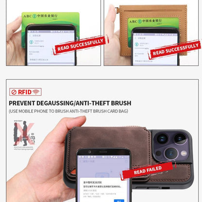 Skin Feel Dream RFID Anti-theft PU Card Bag Phone Case, For Samsung Galaxy S26+ 5G, For Samsung Galaxy S26 Ultra 5G, For Samsung Galaxy S26 5G, For Samsung Galaxy S25 5G, For Samsung Galaxy S25+ 5G, For Samsung Galaxy S25 Ultra 5G