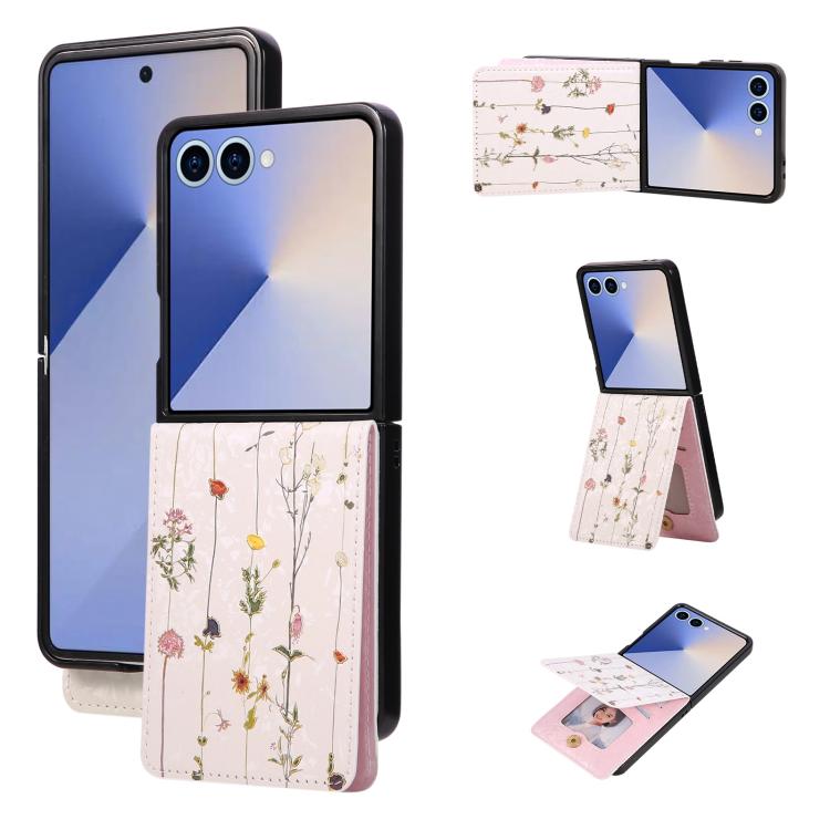 Printed Double Buckle RFID Anti-theft Phone Case