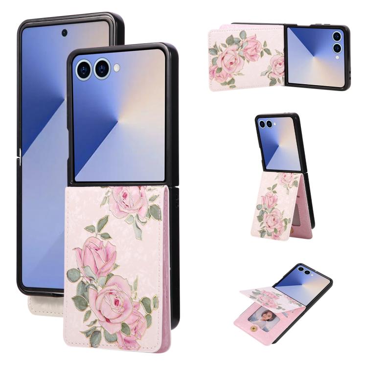 Printed Double Buckle RFID Anti-theft Phone Case