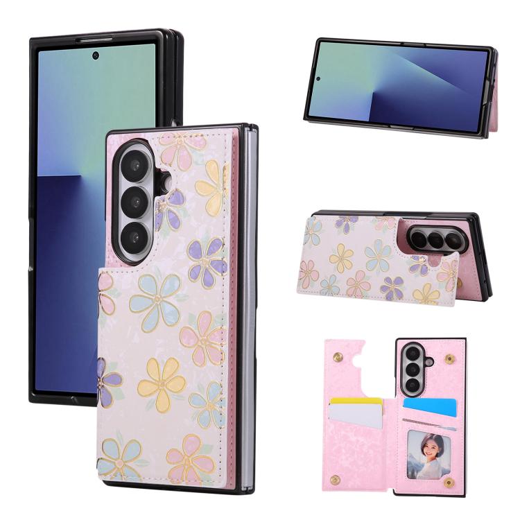 Printed Double Buckle RFID Anti-theft Phone Case