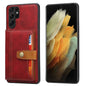 Calfskin Card Slot TPU Hybrid PU Phone Case, For Samsung Galaxy S26+ 5G, For Samsung Galaxy S26 Ultra 5G, For Samsung Galaxy S26 5G, For Samsung Galaxy S25 5G, For Samsung Galaxy S25+ 5G, For Samsung Galaxy S25 Ultra 5G