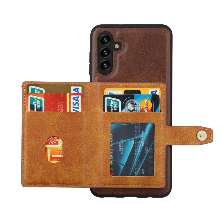 Calfskin Card Slot TPU Hybrid PU Phone Case, For Samsung Galaxy S26+ 5G, For Samsung Galaxy S26 Ultra 5G, For Samsung Galaxy S26 5G, For Samsung Galaxy S25 5G, For Samsung Galaxy S25+ 5G, For Samsung Galaxy S25 Ultra 5G