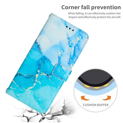 Painted Marble Pattern Leather Phone Case, For Samsung Galaxy S24+ 5G, For Samsung Galaxy S24 5G