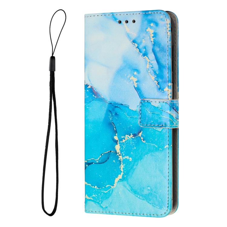 Painted Marble Pattern Leather Phone Case, For Samsung Galaxy S26+ 5G, For Samsung Galaxy S26 Ultra 5G, For Samsung Galaxy S26 5G, For Samsung Galaxy S25 5G, For Samsung Galaxy S25+ 5G, For Samsung Galaxy S25 Ultra 5G, For Samsung Galaxy S24 FE 5G     ...