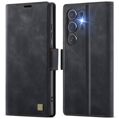 AutSpace A11 Side Buckle MagSafe Magnetic RFID Phone Leather Case, For Samsung Galaxy S23 FE 5G, For Samsung Galaxy S23 Ultra 5G, For Samsung Galaxy S23+ 5G, For Samsung Galaxy S23 5G, For Samsung Galaxy S22 Ultra 5G, For Samsung Galaxy S22+ 5G        ...
