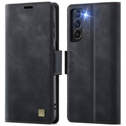 AutSpace A11 Side Buckle MagSafe Magnetic RFID Phone Leather Case, For Samsung Galaxy S23 FE 5G, For Samsung Galaxy S23 Ultra 5G, For Samsung Galaxy S23+ 5G, For Samsung Galaxy S23 5G, For Samsung Galaxy S22 Ultra 5G, For Samsung Galaxy S22+ 5G        ...