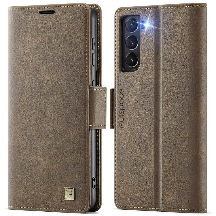 AutSpace A11 Side Buckle MagSafe Magnetic RFID Phone Leather Case, For Samsung Galaxy S23 FE 5G, For Samsung Galaxy S23 Ultra 5G, For Samsung Galaxy S23+ 5G, For Samsung Galaxy S23 5G, For Samsung Galaxy S22 Ultra 5G, For Samsung Galaxy S22+ 5G        ...