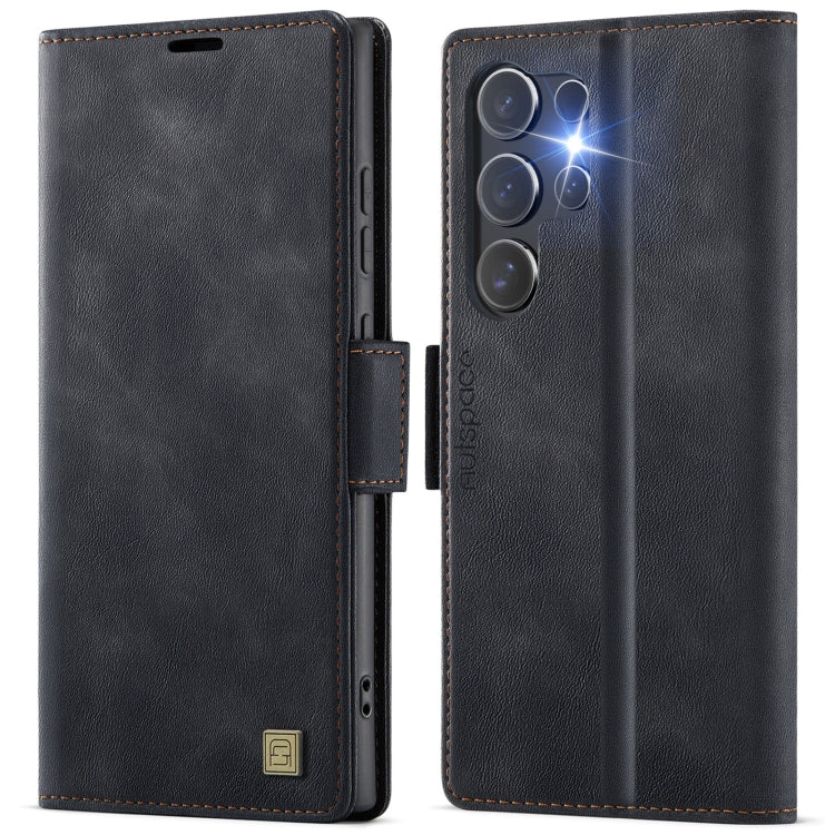 AutSpace A11 Side Buckle MagSafe Magnetic RFID Phone Leather Case, For Samsung Galaxy S26+ 5G, For Samsung Galaxy S26 Ultra 5G, For Samsung Galaxy S26 5G, For Samsung Galaxy S25 FE 5G, For Samsung Galaxy S25 Edge 5G, For Samsung Galaxy S25 5G          ...