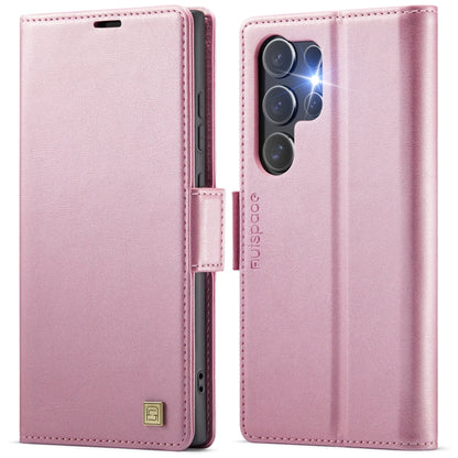 AutSpace A11 Side Buckle MagSafe Magnetic RFID Phone Leather Case, For Samsung Galaxy S26+ 5G, For Samsung Galaxy S26 Ultra 5G, For Samsung Galaxy S26 5G, For Samsung Galaxy S25 FE 5G, For Samsung Galaxy S25 Edge 5G, For Samsung Galaxy S25 5G          ...