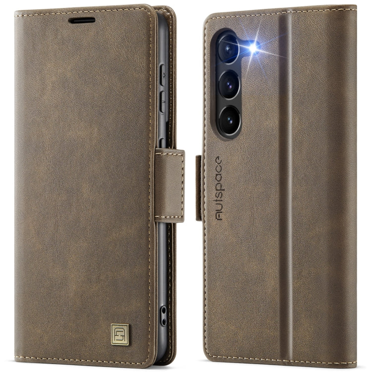 AutSpace A11 Side Buckle MagSafe Magnetic RFID Phone Leather Case, For Samsung Galaxy S23 FE 5G, For Samsung Galaxy S23 Ultra 5G, For Samsung Galaxy S23+ 5G, For Samsung Galaxy S23 5G, For Samsung Galaxy S22 Ultra 5G, For Samsung Galaxy S22+ 5G        ...