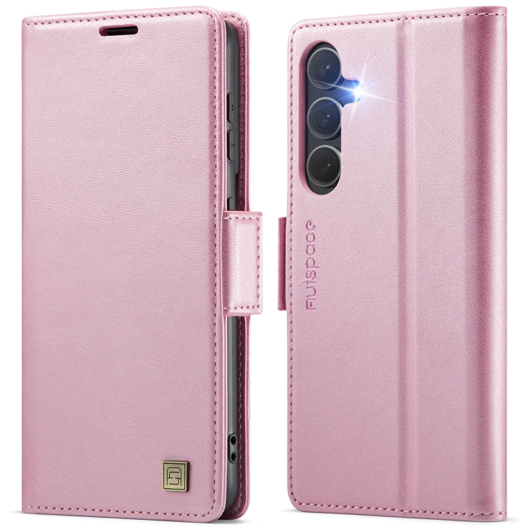 AutSpace A11 Side Buckle MagSafe Magnetic RFID Phone Leather Case, For Samsung Galaxy S26+ 5G, For Samsung Galaxy S26 Ultra 5G, For Samsung Galaxy S26 5G, For Samsung Galaxy S25 FE 5G, For Samsung Galaxy S25 Edge 5G, For Samsung Galaxy S25 5G          ...