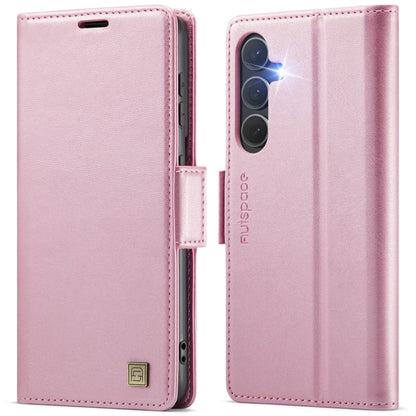 AutSpace A11 Side Buckle MagSafe Magnetic RFID Phone Leather Case, For Samsung Galaxy S26+ 5G, For Samsung Galaxy S26 Ultra 5G, For Samsung Galaxy S26 5G, For Samsung Galaxy S25 FE 5G, For Samsung Galaxy S25 Edge 5G, For Samsung Galaxy S25 5G          ...