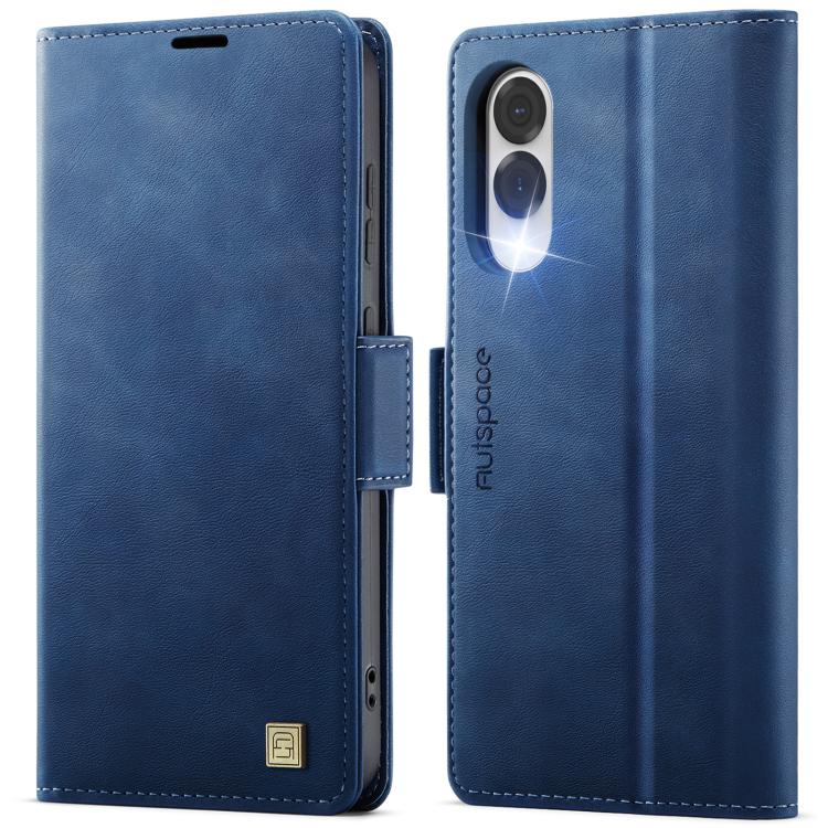 AutSpace A11 Side Buckle MagSafe Magnetic RFID Phone Leather Case, For Samsung Galaxy S26+ 5G, For Samsung Galaxy S26 Ultra 5G, For Samsung Galaxy S26 5G, For Samsung Galaxy S25 FE 5G, For Samsung Galaxy S25 Edge 5G, For Samsung Galaxy S25 5G          ...