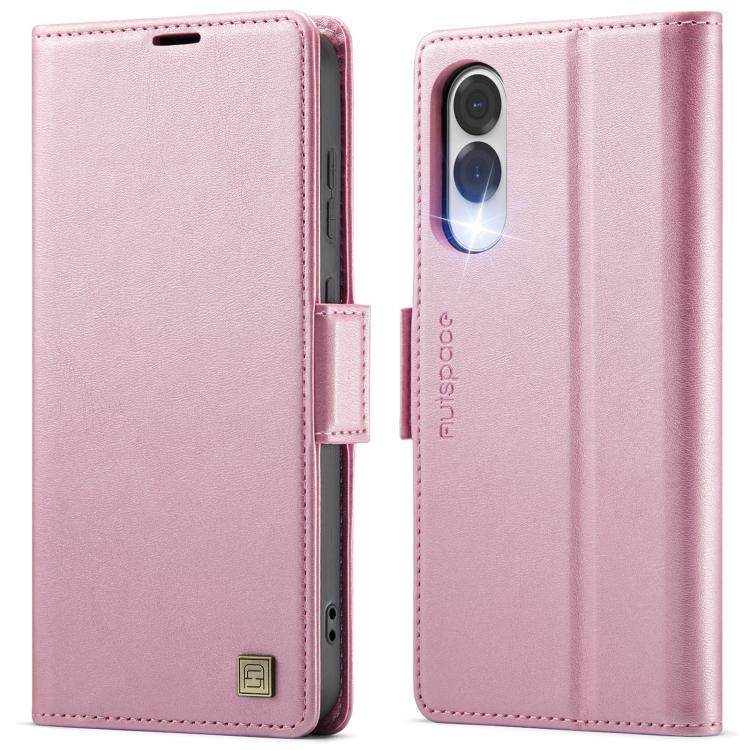 AutSpace A11 Side Buckle MagSafe Magnetic RFID Phone Leather Case, For Samsung Galaxy S26+ 5G, For Samsung Galaxy S26 Ultra 5G, For Samsung Galaxy S26 5G, For Samsung Galaxy S25 FE 5G, For Samsung Galaxy S25 Edge 5G, For Samsung Galaxy S25 5G          ...