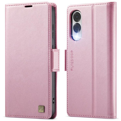 AutSpace A11 Side Buckle MagSafe Magnetic RFID Phone Leather Case, For Samsung Galaxy S26+ 5G, For Samsung Galaxy S26 Ultra 5G, For Samsung Galaxy S26 5G, For Samsung Galaxy S25 FE 5G, For Samsung Galaxy S25 Edge 5G, For Samsung Galaxy S25 5G          ...