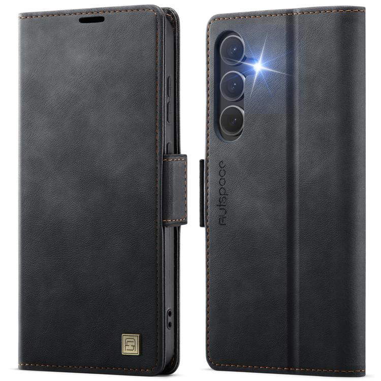AutSpace A11 Side Buckle MagSafe Magnetic RFID Phone Leather Case, For Samsung Galaxy S26+ 5G, For Samsung Galaxy S26 Ultra 5G, For Samsung Galaxy S26 5G, For Samsung Galaxy S25 FE 5G, For Samsung Galaxy S25 Edge 5G, For Samsung Galaxy S25 5G          ...