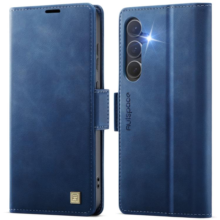 AutSpace A11 Side Buckle MagSafe Magnetic RFID Phone Leather Case, For Samsung Galaxy S26+ 5G, For Samsung Galaxy S26 Ultra 5G, For Samsung Galaxy S26 5G, For Samsung Galaxy S25 FE 5G, For Samsung Galaxy S25 Edge 5G, For Samsung Galaxy S25 5G          ...