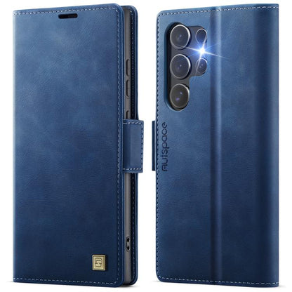 AutSpace A11 Side Buckle MagSafe Magnetic RFID Phone Leather Case, For Samsung Galaxy S26+ 5G, For Samsung Galaxy S26 Ultra 5G, For Samsung Galaxy S26 5G, For Samsung Galaxy S25 FE 5G, For Samsung Galaxy S25 Edge 5G, For Samsung Galaxy S25 5G          ...
