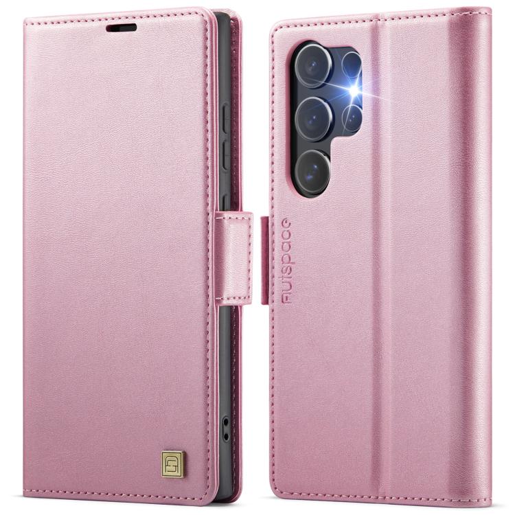 AutSpace A11 Side Buckle MagSafe Magnetic RFID Phone Leather Case, For Samsung Galaxy S26+ 5G, For Samsung Galaxy S26 Ultra 5G, For Samsung Galaxy S26 5G, For Samsung Galaxy S25 FE 5G, For Samsung Galaxy S25 Edge 5G, For Samsung Galaxy S25 5G          ...
