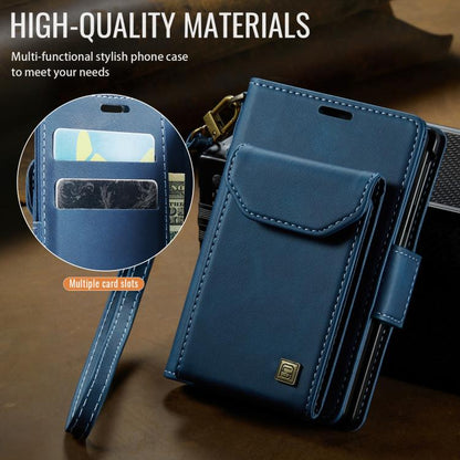AutSpace A23 Organ Card Bag Magnetic RFID PU Phone Case, For Galaxy Z Fold8 5G, For Galaxy Z Fold8 Ultra 5G, For Samsung Galaxy Z Fold7 5G, For Samsung Galaxy Z Fold6 5G, For Samsung Galaxy Z Fold5 5G